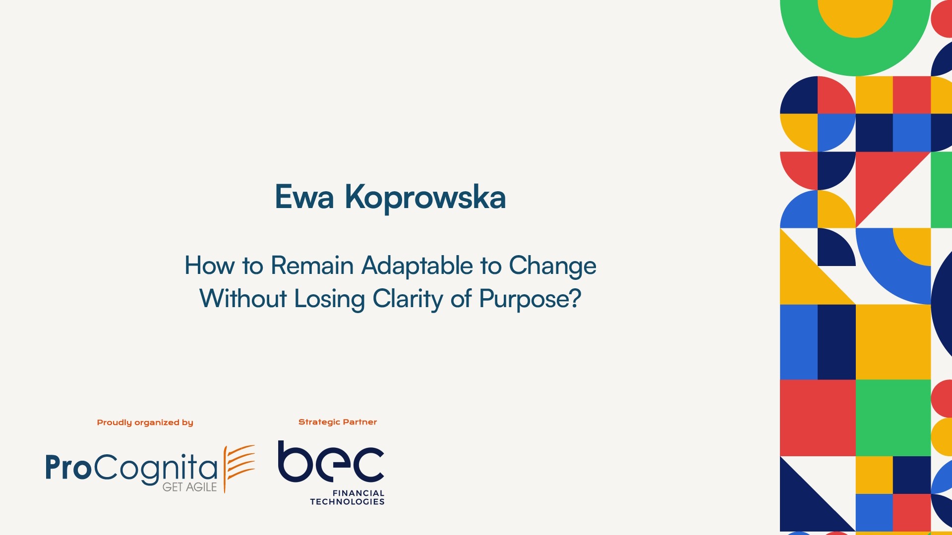 Talk LeSS 2025 Ewa Koprowska